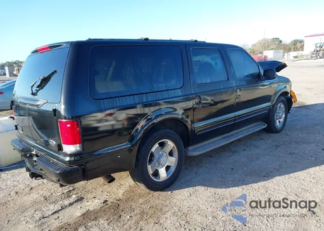 2000 Ford Excursion Limited z USA, uszkodzony, nr VIN 1FMNU42F9YEE51179